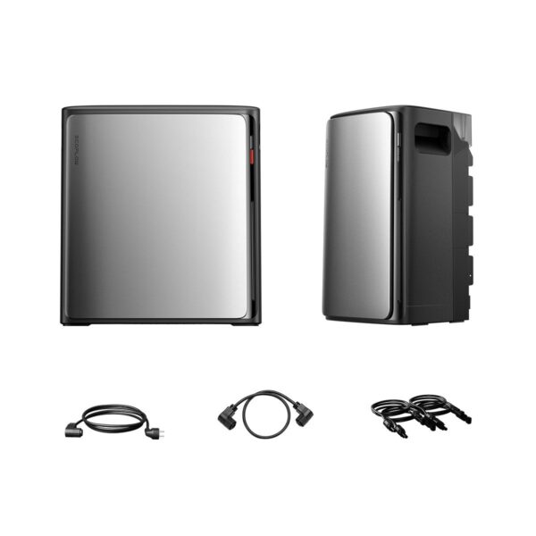 ECOFLOW STREAM Ultra und STREAM AC Pro, Parallelkabel Solar-Akku Schwarz