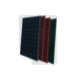10er-Pack Solarmodule mit 300 W in Ziegelbraun
