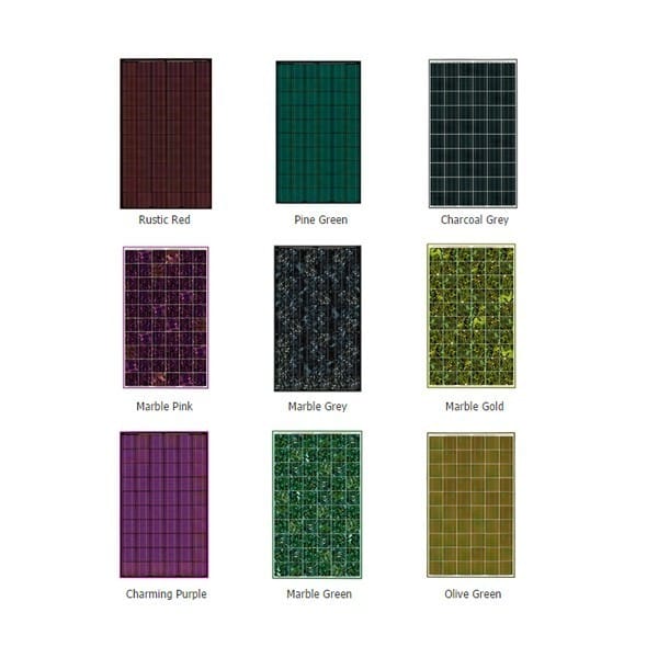 Second image of 10er-Pack Solarmodule mit 300 W in Ziegelbraun